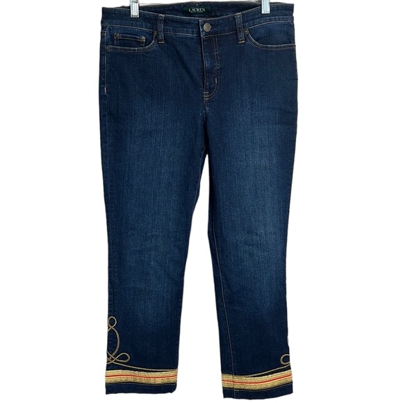 Lauren Classic Straight Ankle Jeans - Picture 2 of 7